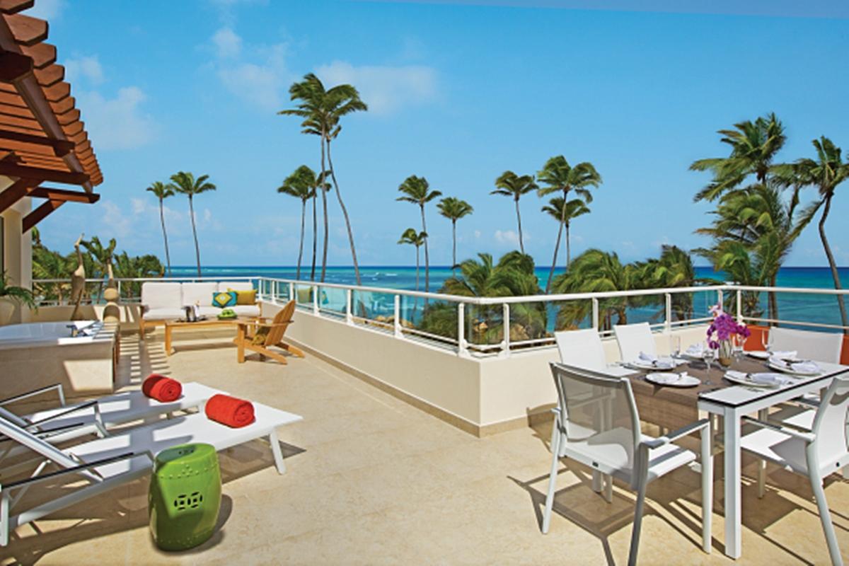Breathless Punta Cana Resort & Spa (Adults Only) Dış mekan fotoğraf Rooftop at the Hard Rock Hotel & Casino Punta Cana
